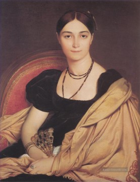  neoklassizistisch Malerei - Madame Duvaucey neoklassizistisch Jean Auguste Dominique Ingres